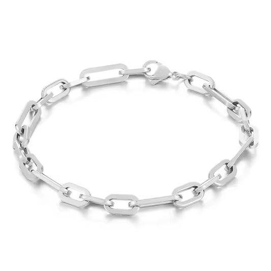Paperclip Bracelet Silver - 20cm