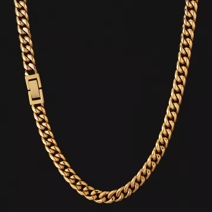 Cuban Chain Gold - 8mm