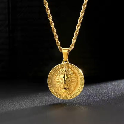 Lion Pendant Gold