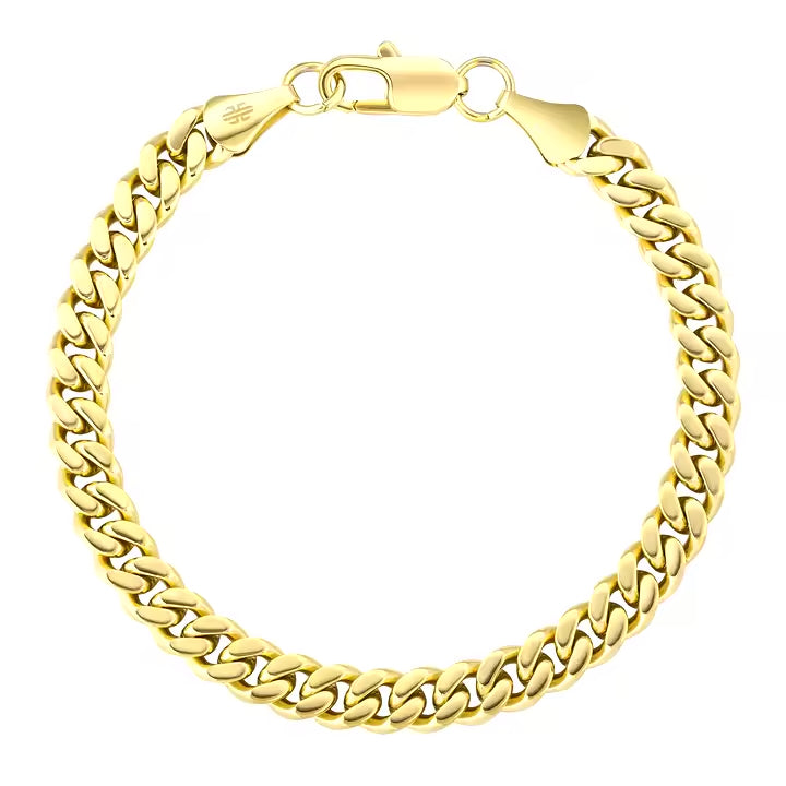 Cuban Bracelet Gold - 5mm