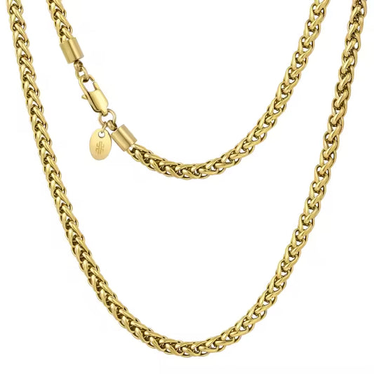 Wheat Chain Gold - 5mm