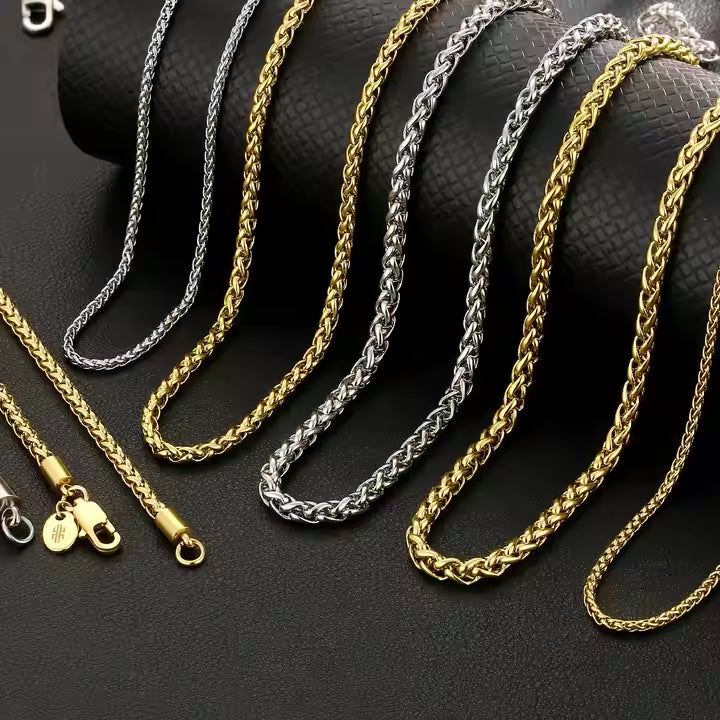 Wheat Chain Gold - 5mm