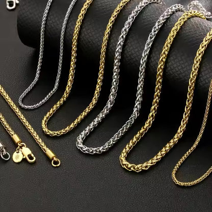 Wheat Chain Gold - 5mm