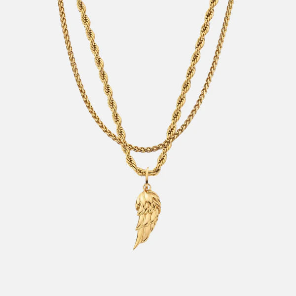 Wing Pendant Gold