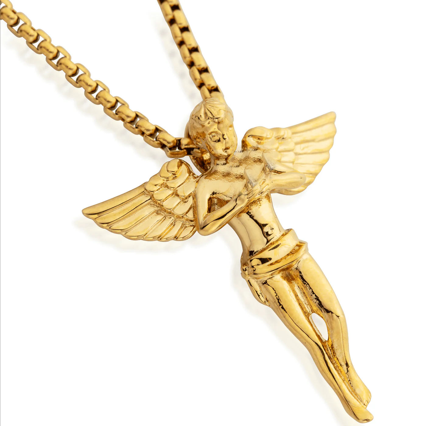 Angel Pendant Gold