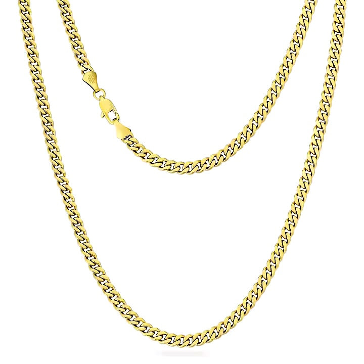 Cuban Chain Gold - 4mm