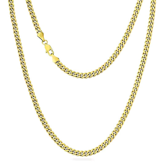 Cuban Chain Gold - 4mm