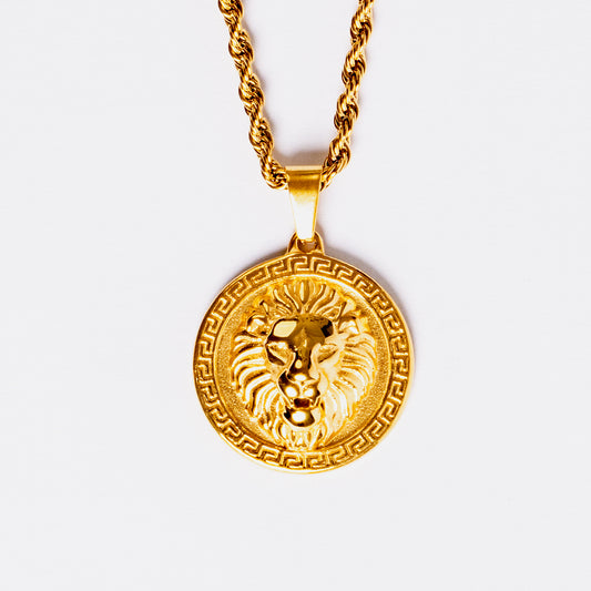 Lion Pendant Gold