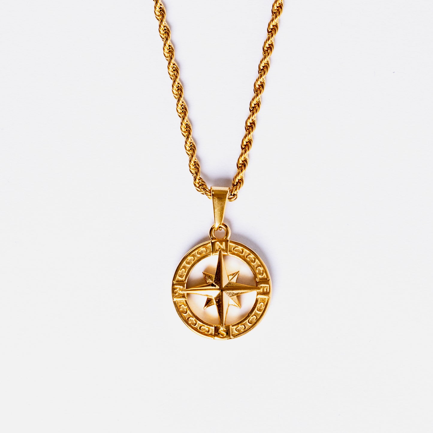 North Star Pendant Gold