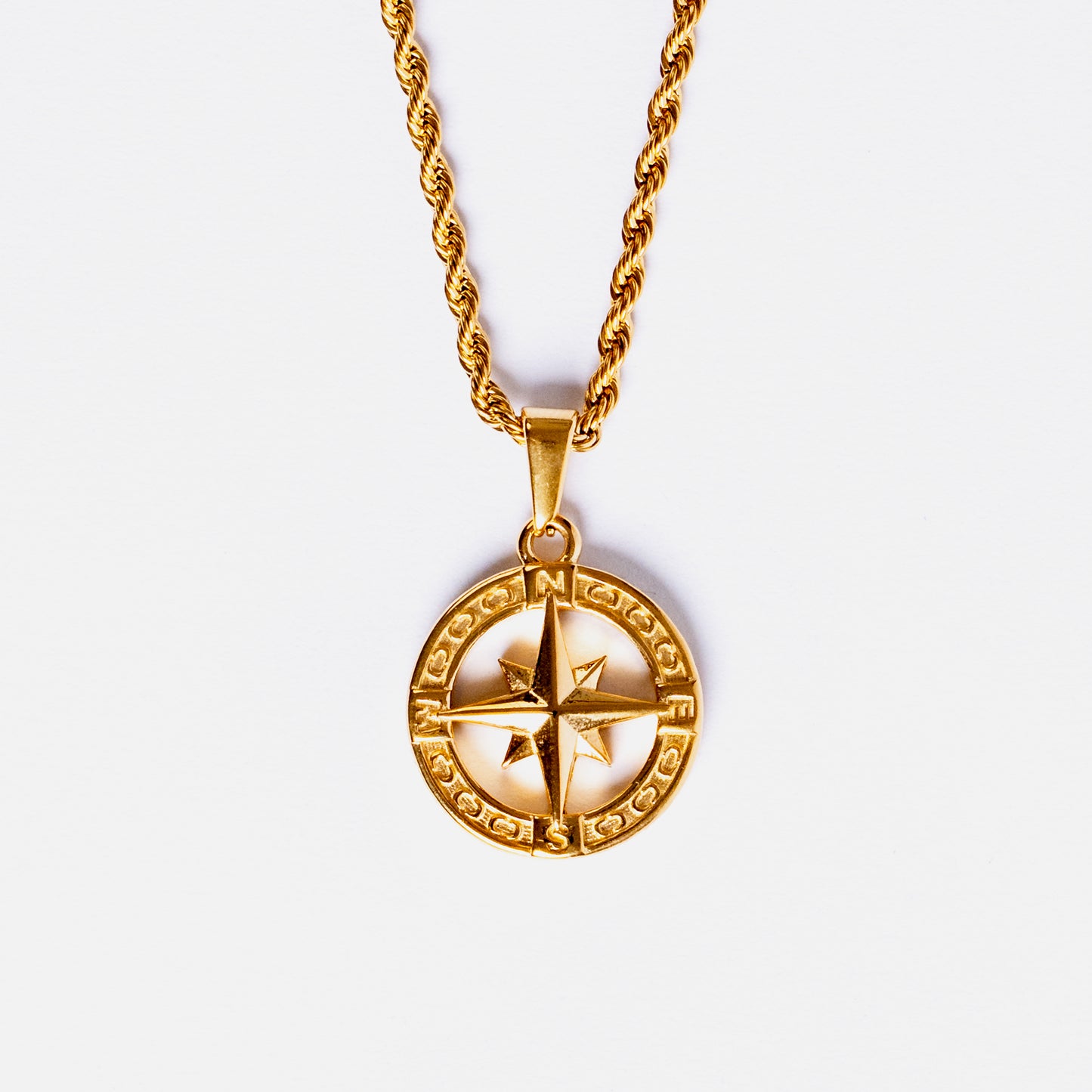 North Star Pendant Gold