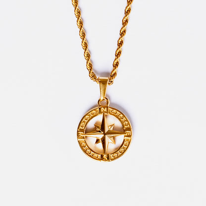 North Star Pendant Gold