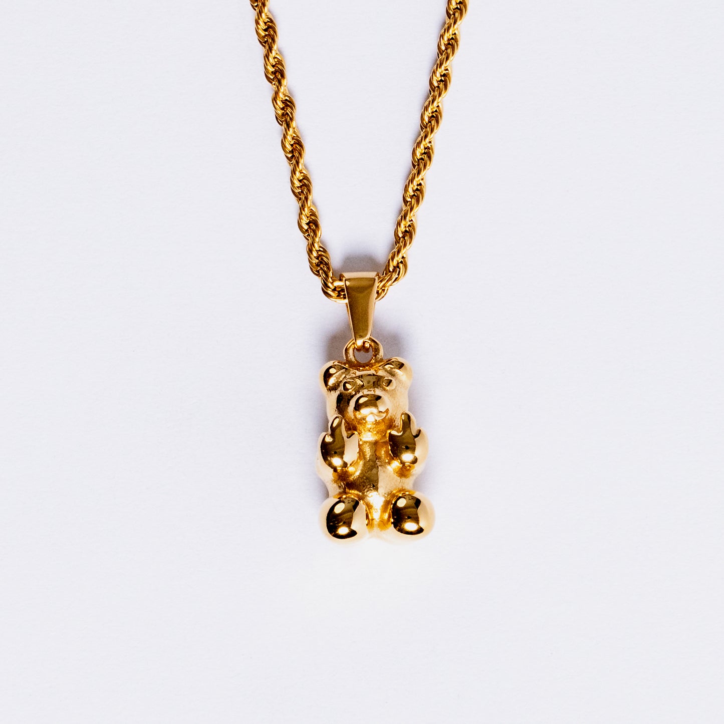 Bear Pendant Gold