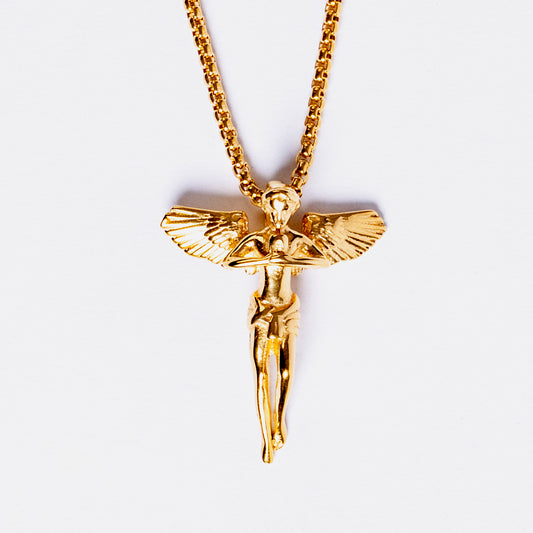 Angel Pendant Gold