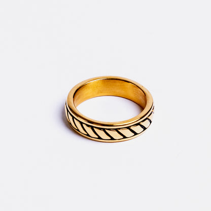 Rope Ring Gold