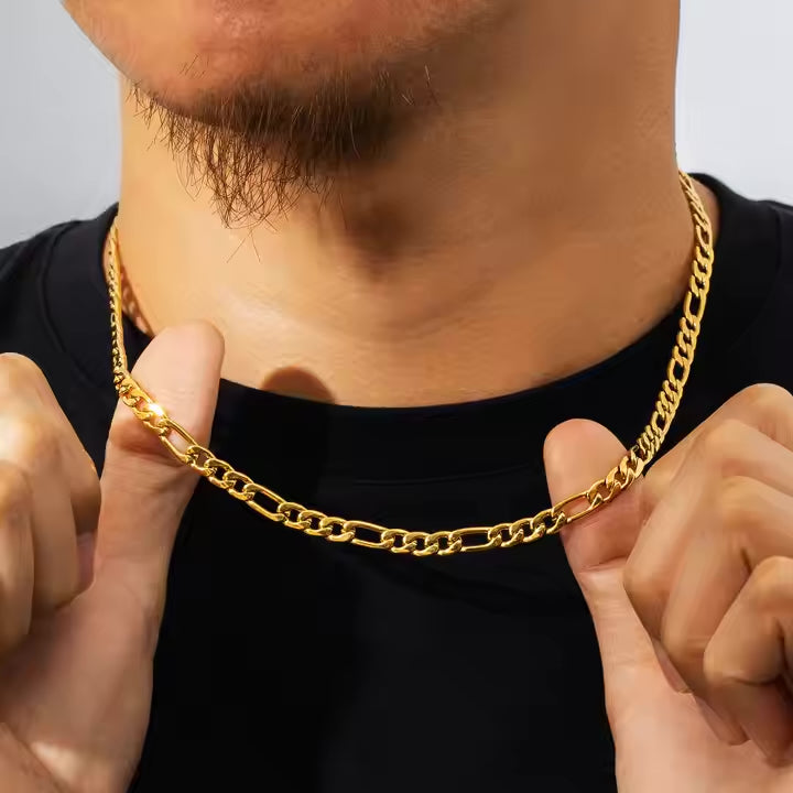 Figaro Chain Gold - 5mm
