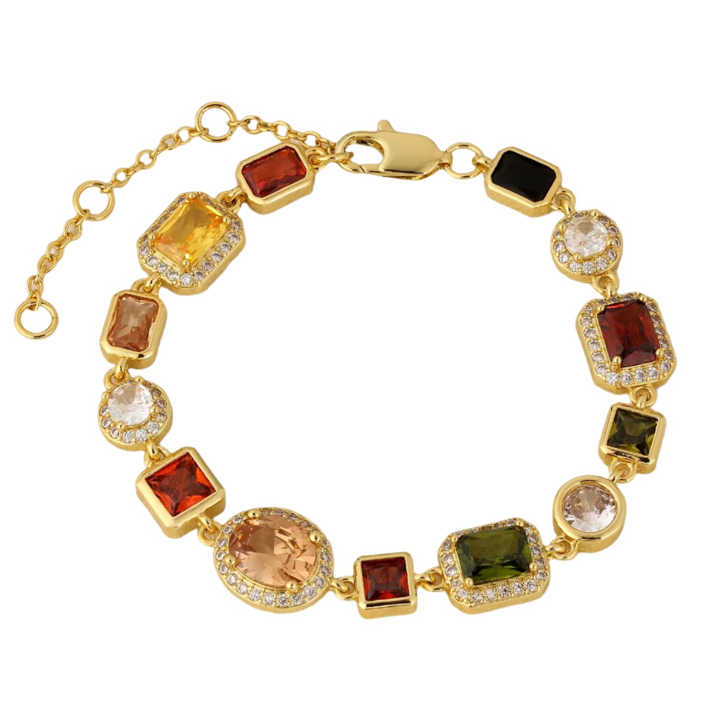 Gemstone Bracelet Gold