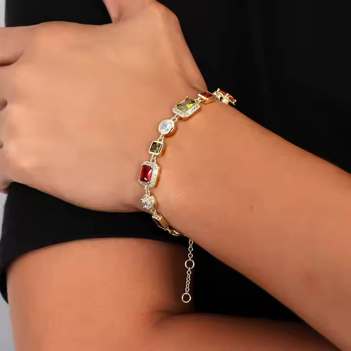 Gemstone Bracelet Gold