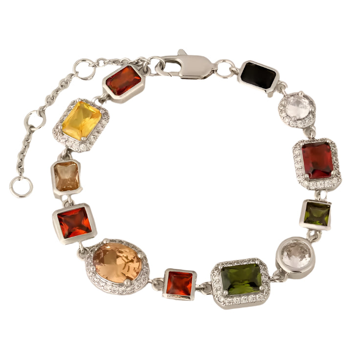 Gemstone Bracelet Silver