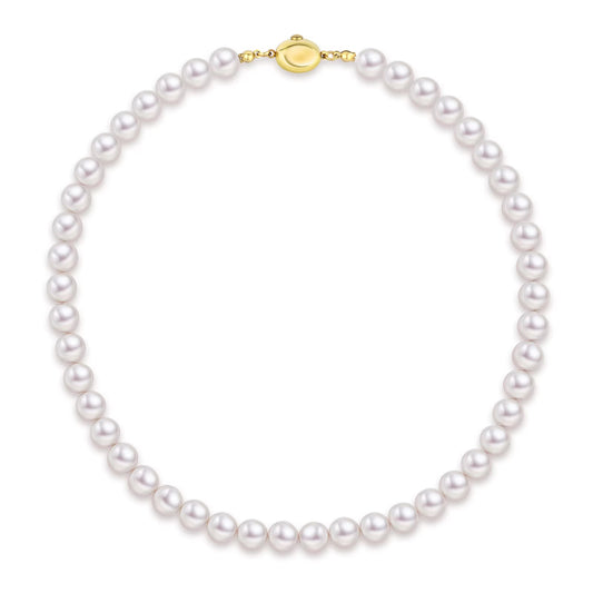 Pearl Necklace - Gold