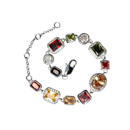 Gemstone Bracelet Silver