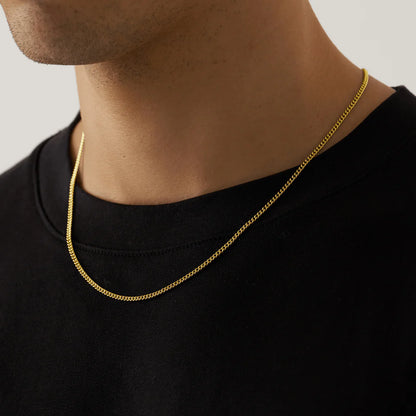 Cuban Chain Gold - 3mm