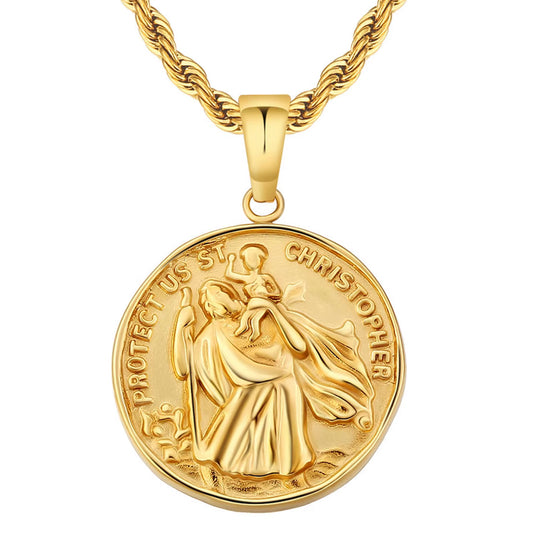St.Christophe Pendant Gold