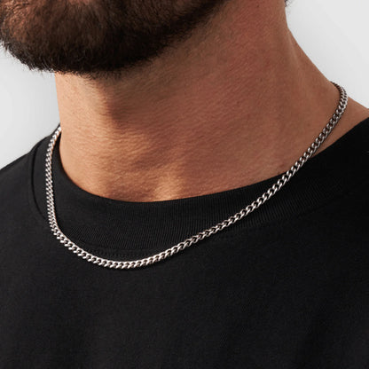 Cuban Chain Silver - 6mm