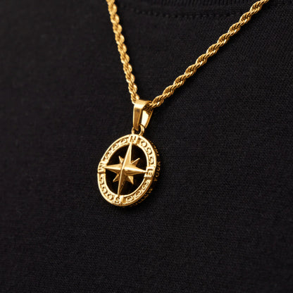 North Star Pendant Gold