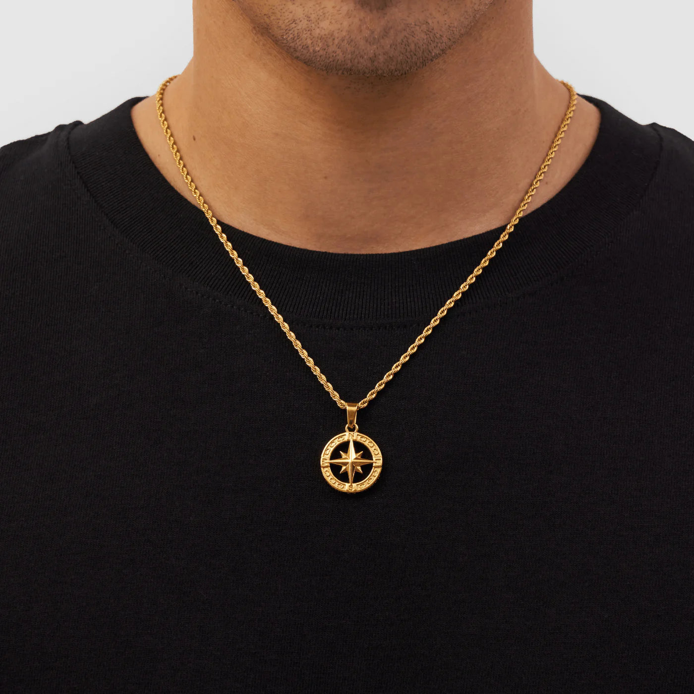 North Star Pendant Gold