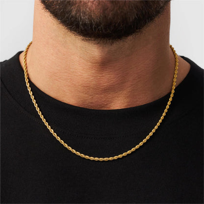 Rope Chain Gold - 3mm