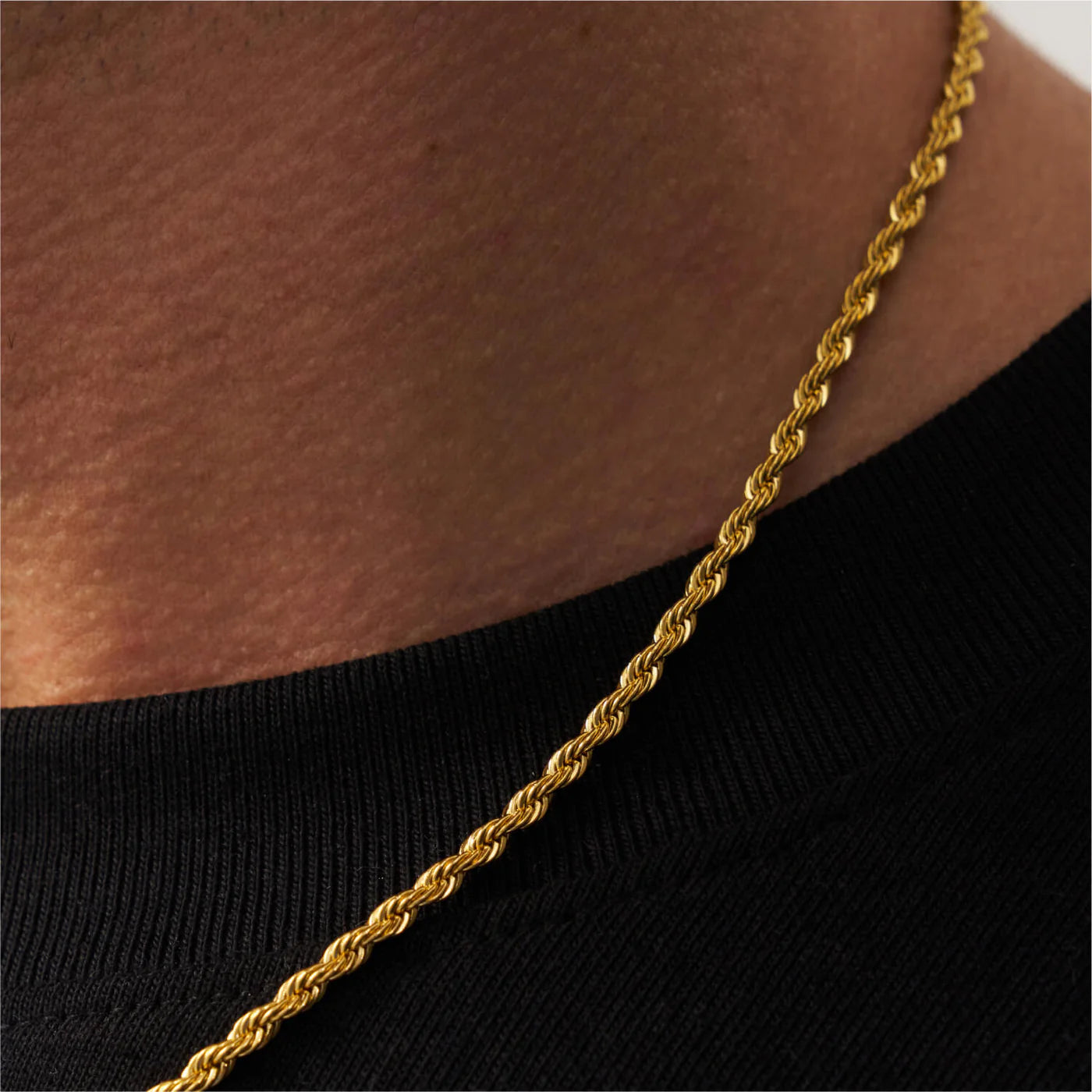 Rope Chain Gold - 3mm