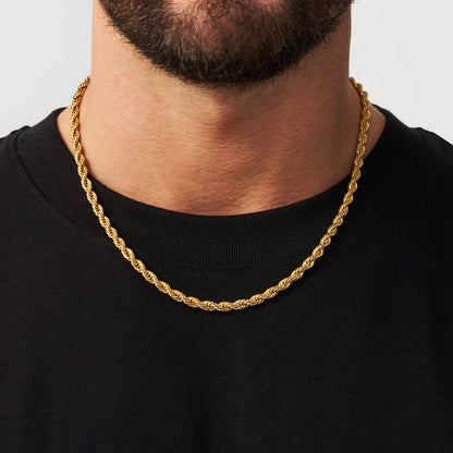 Rope Chain Gold - 5mm