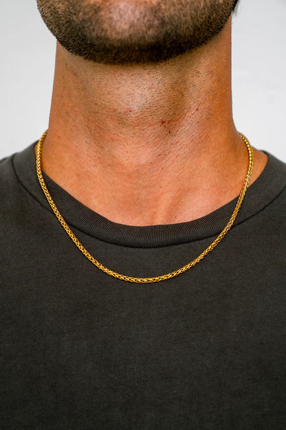 Wheat Chain Gold - 3mm